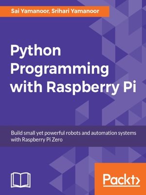 cover image of Python Programming with Raspberry Pi